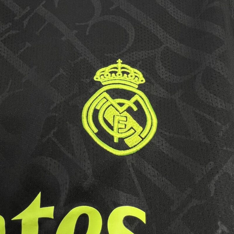Camisa Real Madrid Black and Neon 24/25 Torcedor - v3