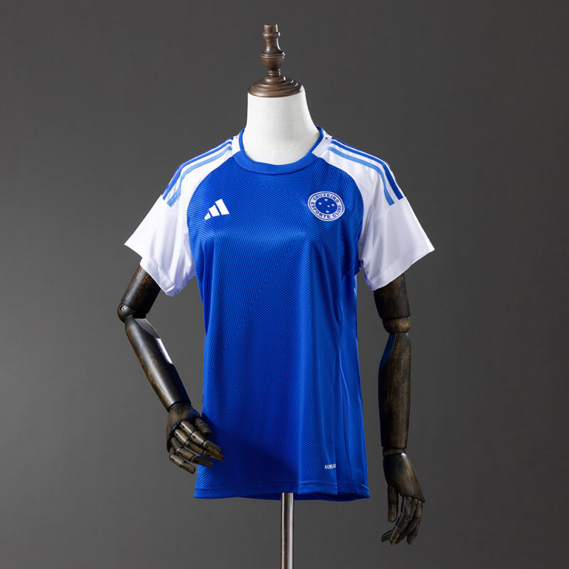 Camisa Cruzeiro Feminina Azul 2025/26